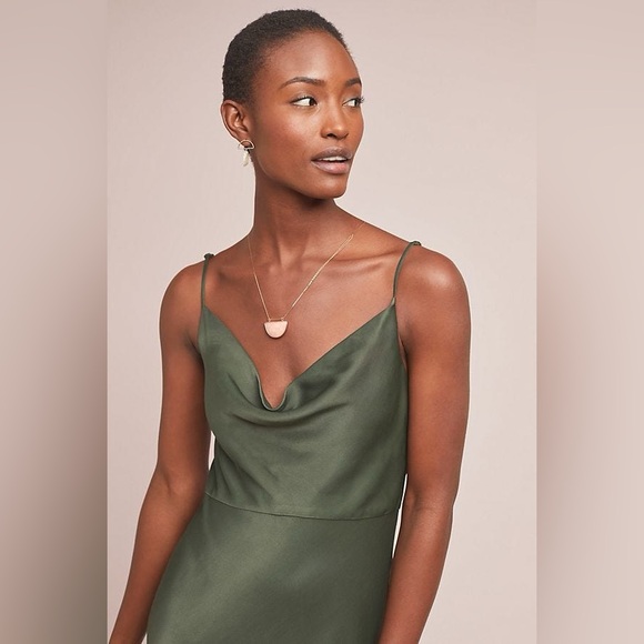 Anthropologie Bias Slip Dress - Picture 2 of 7